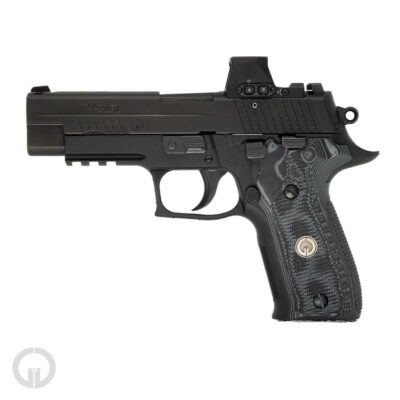 Grayguns P226 Elite DLC with curved trigger, left side view